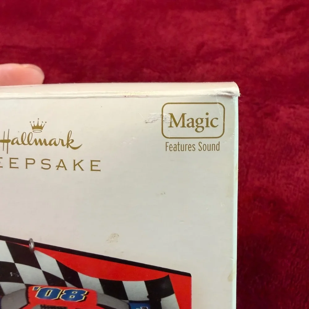 Hallmark Keepsake 2008 NASCAR Daytona 500‎ 50th Running Sound Ornament QXI2171